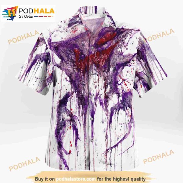 Haunter Halloween 3D Funny Hawaiian Shirt