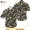 Hawaiian Style Black And Gold Men's Shirt