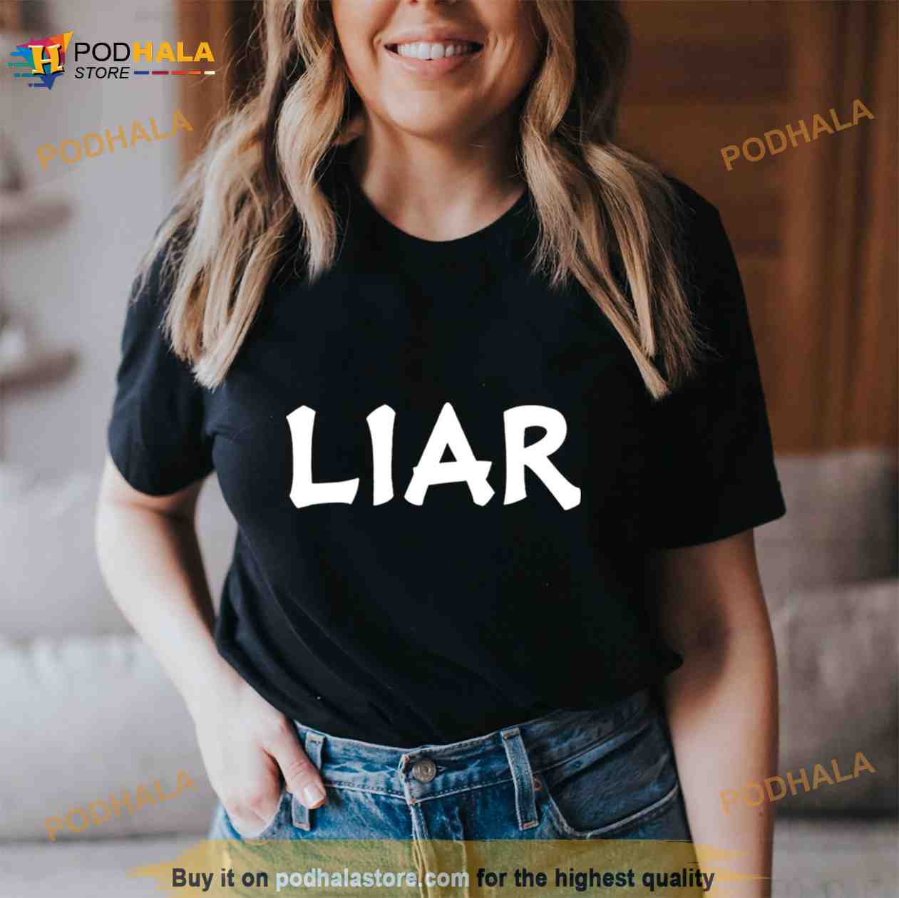 Hayley wearing Liar Shirt Hayley wearing Liar Shirt