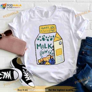 Heart Pirates Milk One Piece Trafalgar Law T Shirt