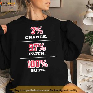 Heat Vs Haters 3 Chance 97 Faith 100 Guts Shirt