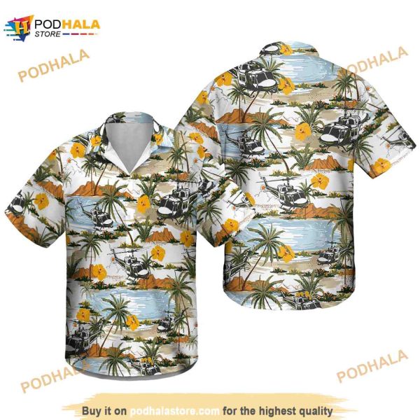 Helicopter Summer Hawaiian Shirt, Pilot Summer Aloha Shirt
