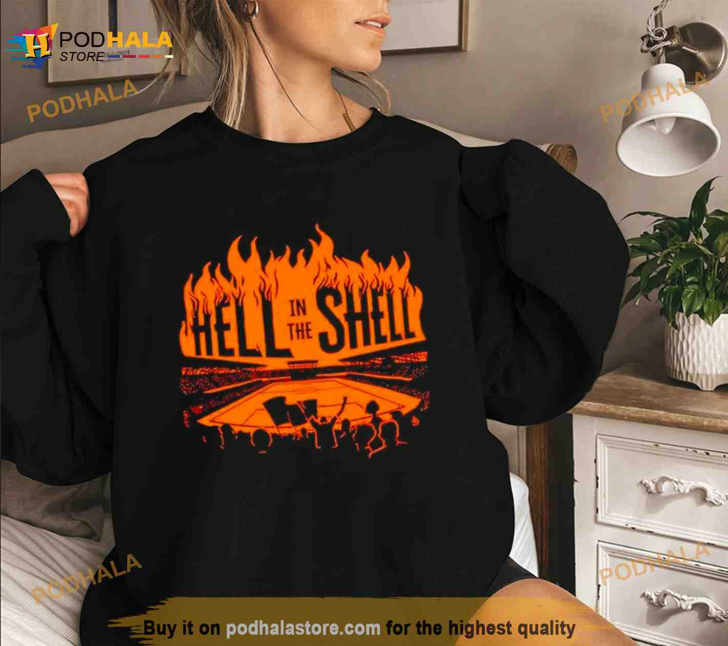 Hell in the Shell stadium Houston Astros shirt, hoodie, sweater