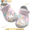 Hello Kitty And Tiny Chun Pink 3D Crocs Clog Shoes, Funny Crocs