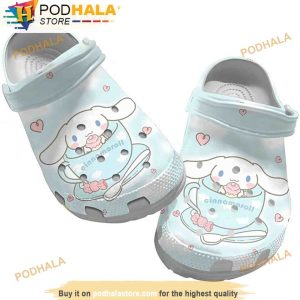 Hello Kitty Cafe 3D Crocs Clog Shoes, Funny Crocs