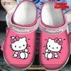 Hello Kitty Unisex Fashion Style For Man Women Crocs Clog Shoes