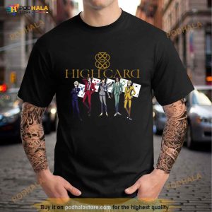 High Card All Characters Anime Shirt 1