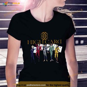 High Card All Characters Anime Shirt 2