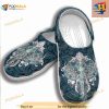 Hippie Art Elephant Crocs Clog Shoes