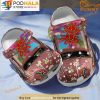 Hippie Car Flower 3D Crocs, Funny Crocs