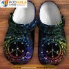 Hippie Dragon 3D Crocs, Funny Crocs