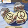 Hippie Style 3D Crocs, Funny Crocs