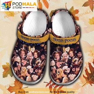 Hocus Pocus Characters Funny Crocs