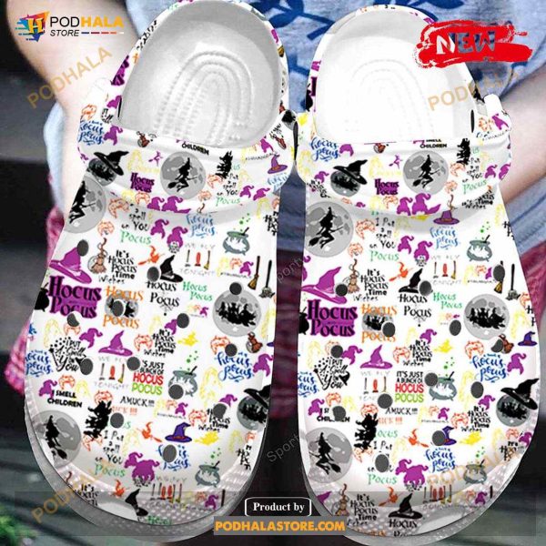 Hocus Pocus Halloween Witch For Man Women Crocs Classic Clog Shoes