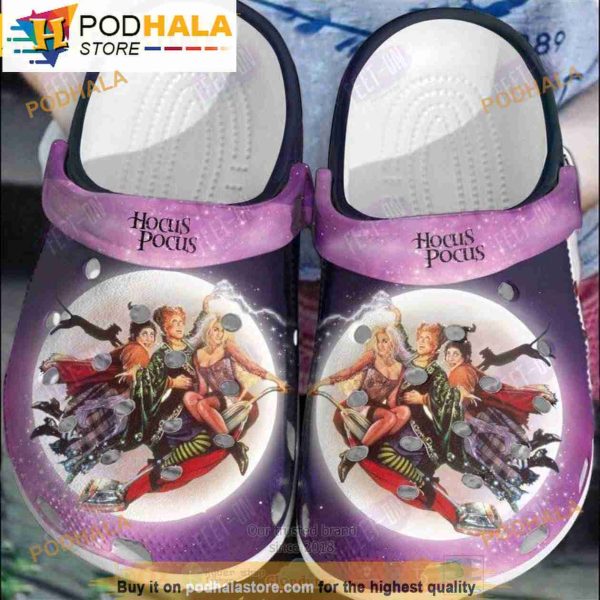 Hocus Pocus Pink Crocs Clog Shoes