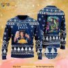 Hocus Pocus Sanderson Sisters Blue Halloween 3D Sweater
