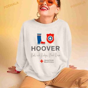 Hoover Boots and Badges Blood Drive Shirt