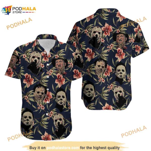 Horror Characters Horror Movie Halloween Shirt