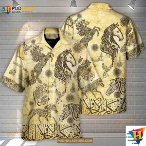 Horse Fantastic Arabian Horses By Arabic Hawaiian Shirt, Horse Lovers Gift