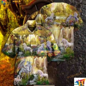 Horse Fly To Paradise Hawaiian Shirt Gifts For Horse Lovers 2