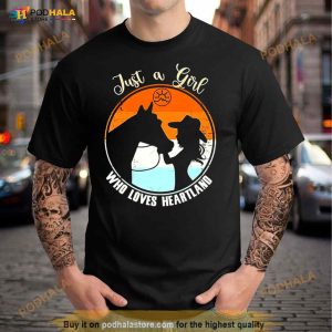 Horse Just A Girl Who Loves Heartland Shirt 2