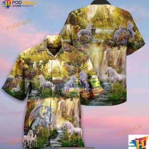 Horse Mysterious Paradise Hawaiian Shirt Gifts For Horse Lovers 2