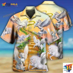 Horse Paradise Dream Style Hawaiian Shirt Gifts For Horse Lovers 2