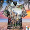 Horse Racing Be Strong Be Brave Hawaiian Shirt, Gifts For Horse Lovers