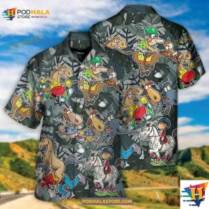 Horse Racing Funny Art Hawaiian Shirt Gifts For Horse Lovers 2