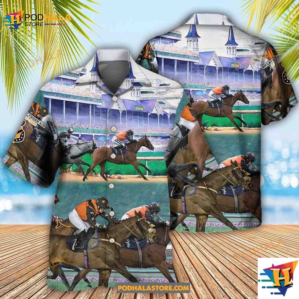 Horse Racing So Cool Hawaiian Shirt, Gifts For Horse Lovers Horse Racing So Cool Hawaiian Shirt, Gifts For Horse Lovers