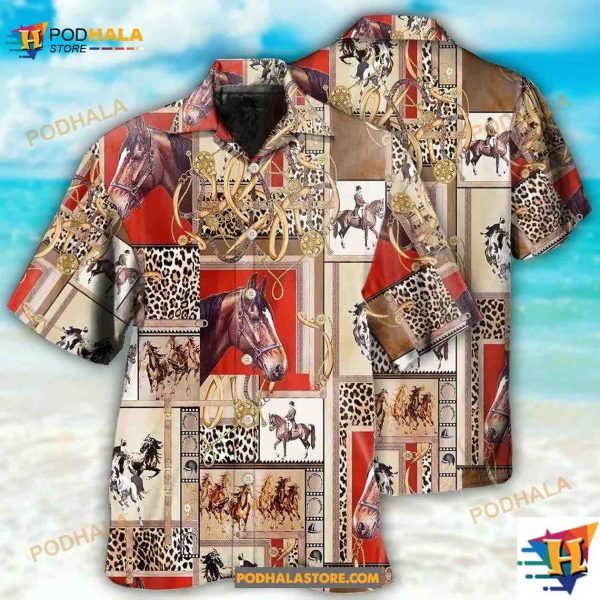 Horse Show So Cool Hawaiian Shirt, Gifts For Horse Lovers