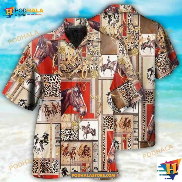 Horse Show So Cool, Horse Accessories Hawaiian Shirt, Horse Lovers Gifts