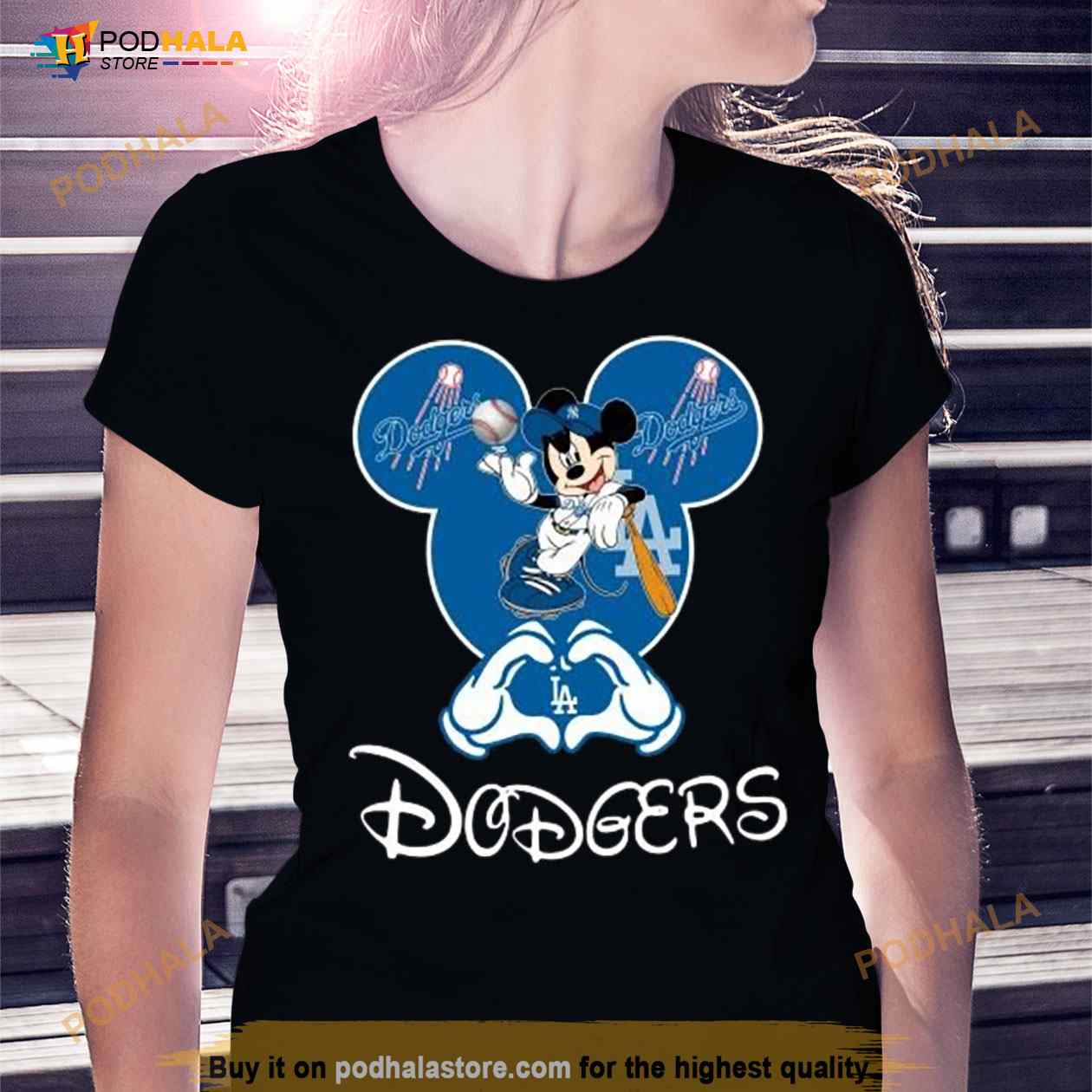 mickey dodgers shirt
