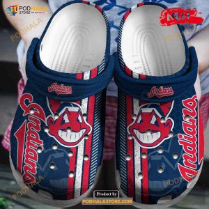 Hot MLB Team Cleveland Guardians For Unisex & Kids Crocs Clog Shoes