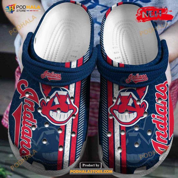 Hot MLB Team Cleveland Guardians For Unisex & Kids Crocs Clog Shoes