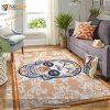 Houston Astros Mlb Team Logo Skull Gift Home Decor Rectangle Area Rug