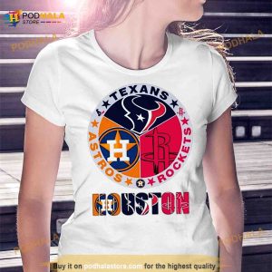 Houston Texans Rockets Astros Sport Champions 2023 Shirt
