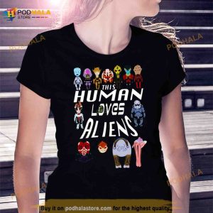 Human Loves Aliens Mass Effect Shirt 2