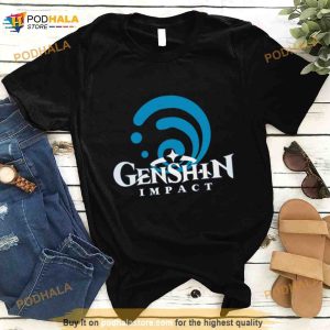 Hydro Emblem Genshin Impact Shirt
