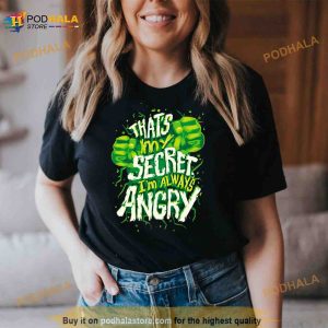 I'm Always Angry The Hulk Quote Shirt 2