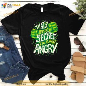 I'm Always Angry The Hulk Quote Shirt 3