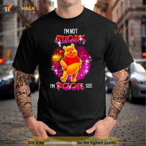 I’m not short I’m Pooh size love heart T Shirt