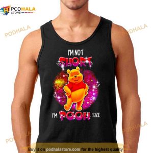 I'm Not Short I'm Pooh Size Love Heart T Shirt 3