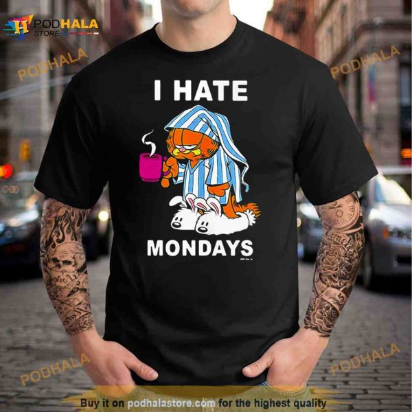 I hate mondays Garfield Shirt