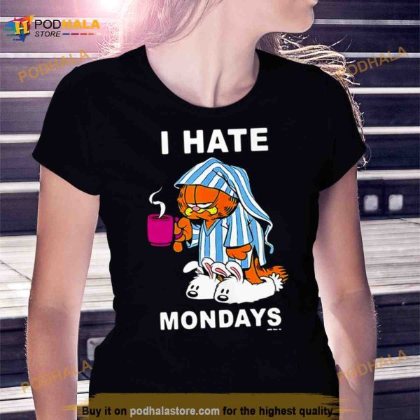 I hate mondays Garfield Shirt