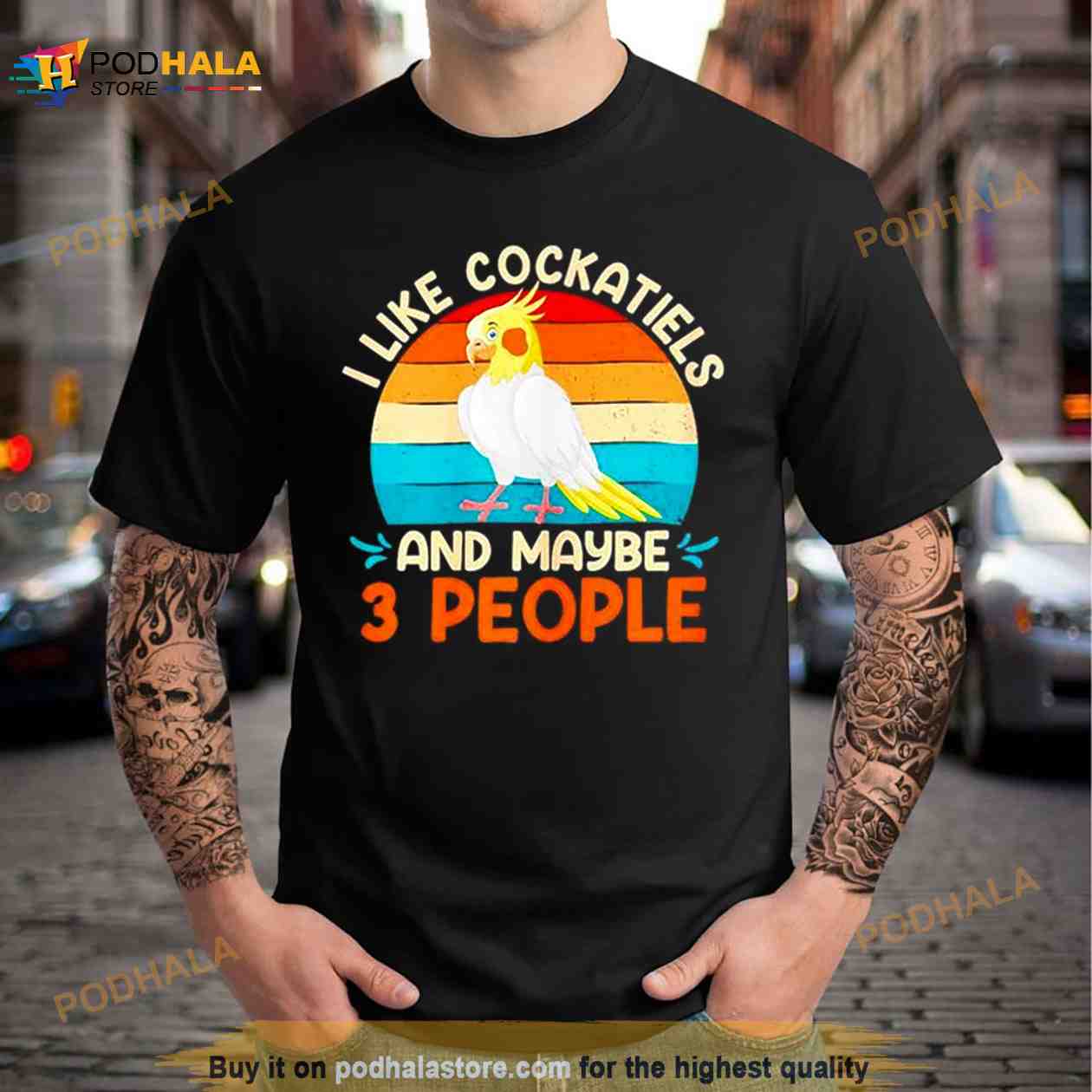 i like cockatiels and maybe 3 people Parakeets Shirt i like cockatiels and maybe 3 people Parakeets Shirt