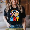 I Love Art Artist Painter Colorful Painting Shirt