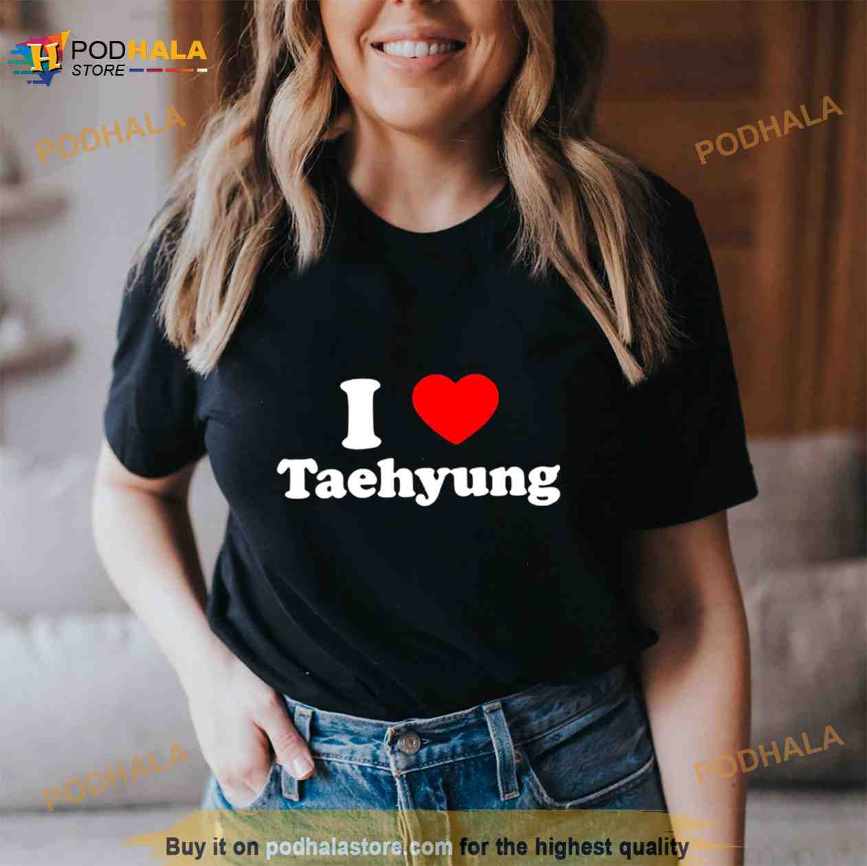 I Love Taehyung BTS Shirt I Love Taehyung BTS Shirt