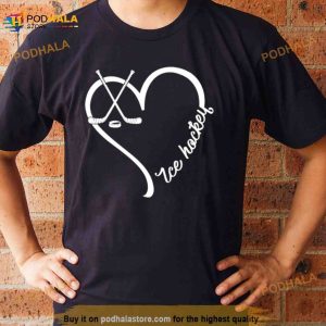 Ice Hockey Heart Shirt