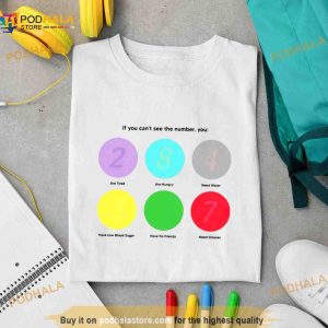 If you can’t see the number you Shirt